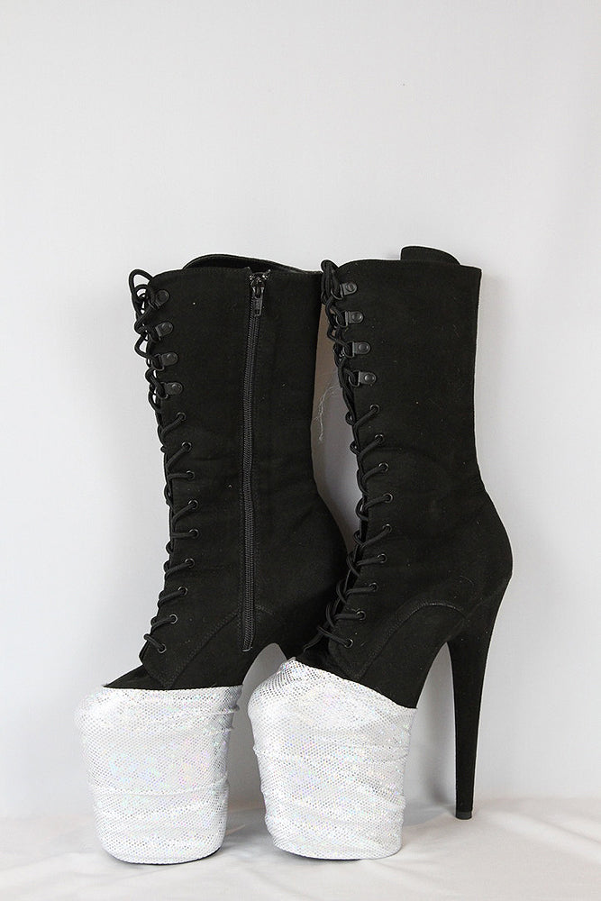 WHITE SPARKLE High Heel Shoe Protector – Rarr Designs