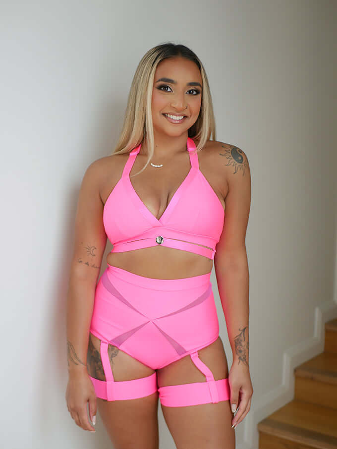 Rarr Designs pole shorts | scrunch bum pole shorts | pole wear for curves Australia