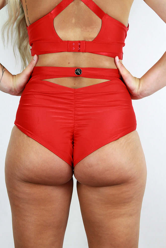 Rarr Designs pole shorts | scrunch bum pole shorts | pole wear for curves Australia