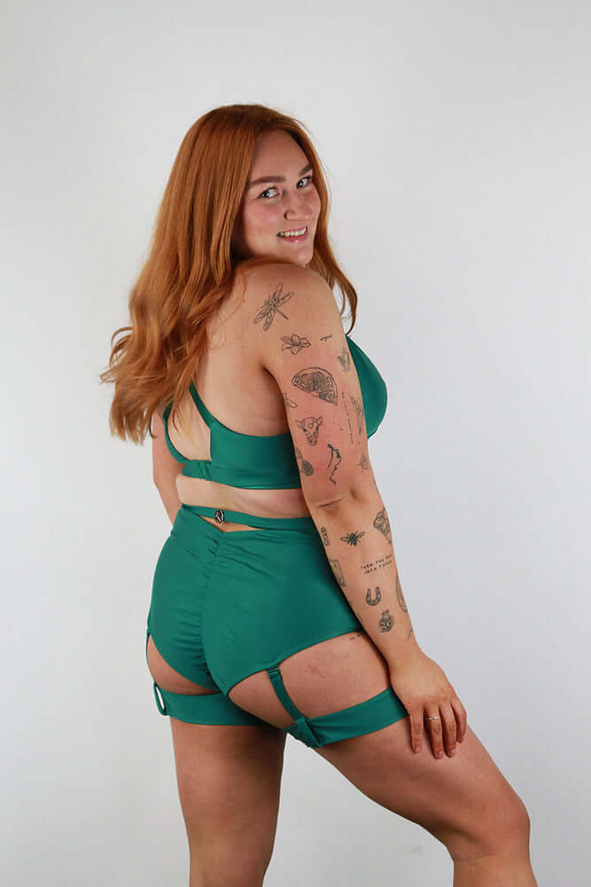 Rarr Designs pole shorts | scrunch bum pole shorts | pole wear for curves Australia