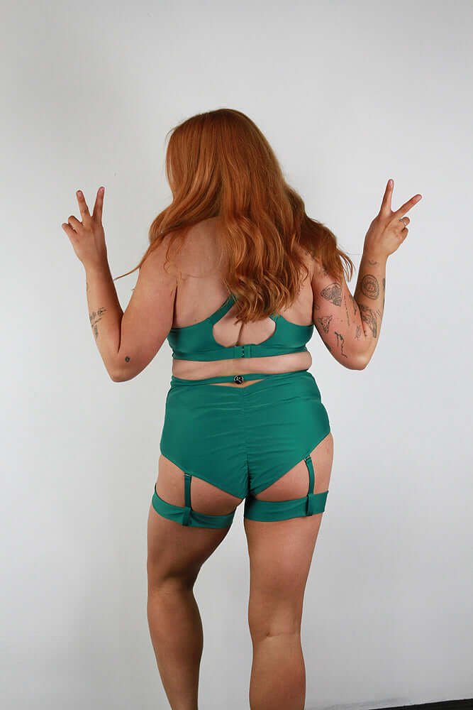 Rarr Designs pole shorts | scrunch bum pole shorts | pole wear for curves Australia