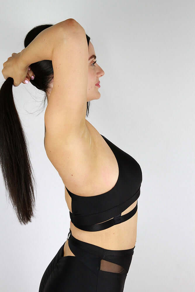 Rarr Designs pole sports bra | supportive pole sports bra | big boob pole wear Australia | pole dance sports bra Australia