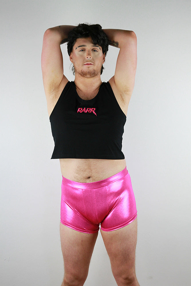 Pink Sparkle Trunk Mens Polewear Rarr Designs