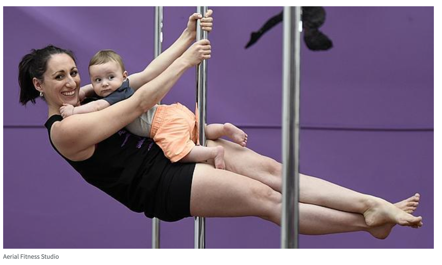 rachel nanfra Rarrdesigns pole dancing mum herald sun