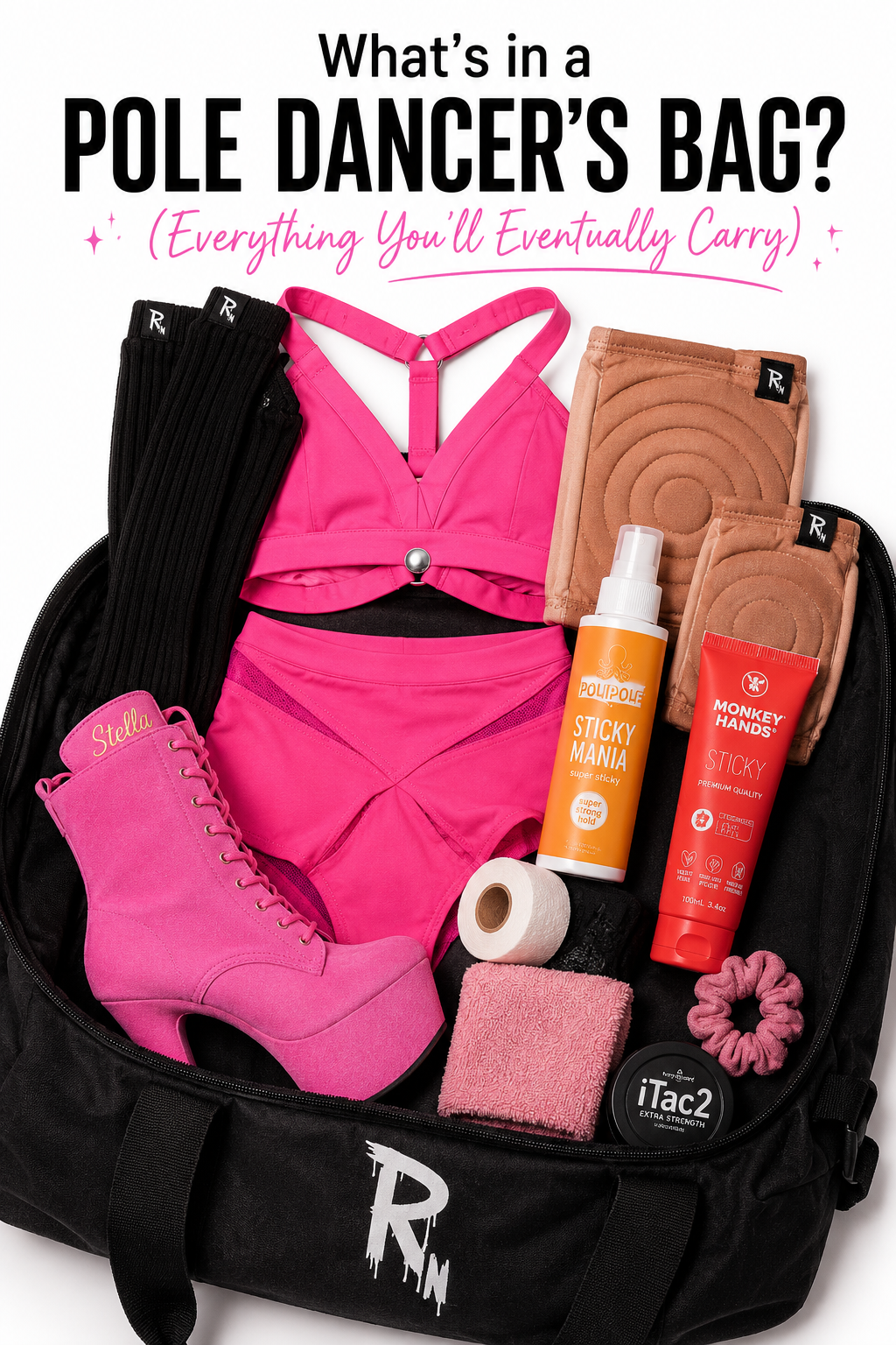 What's in a Pole Dancer's Bag? Essential Gear Every Poler Eventually Carries