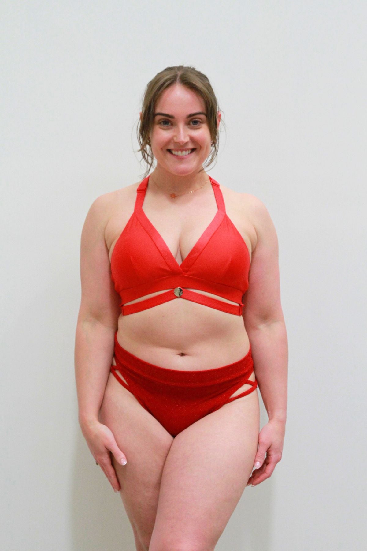 Glitteratti Booty Short Red