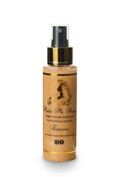 Dancing Dust – Make me Dewy Extreme Body Pole grip 100ml – GOLD – Pole Dancers Rarr designs