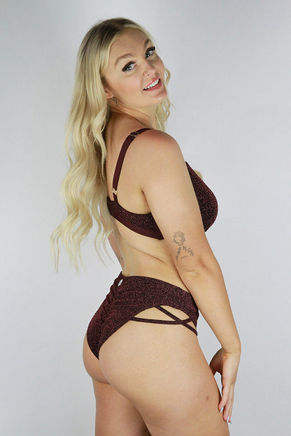 Glitteratti Booty Short Pink