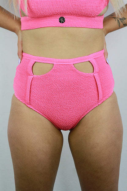 Lily Mid Waist Booty Shorts – Pink | Pole Wear
