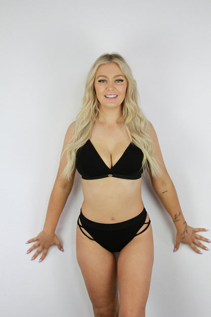 Glitteratti Booty Short Black