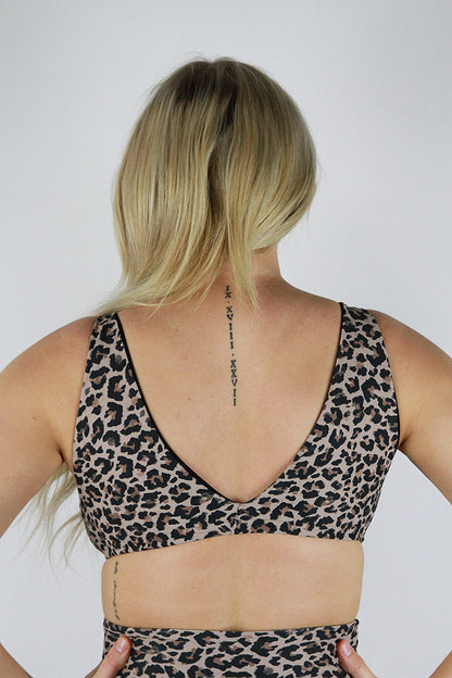 Animal Tie-up Bralette
