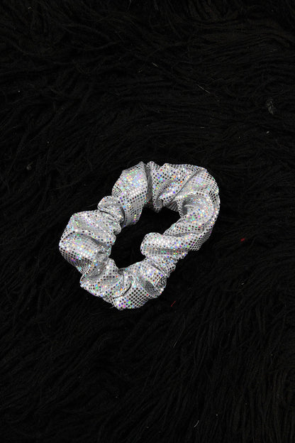 White Scrunchie Sparkle – Rarr Designs