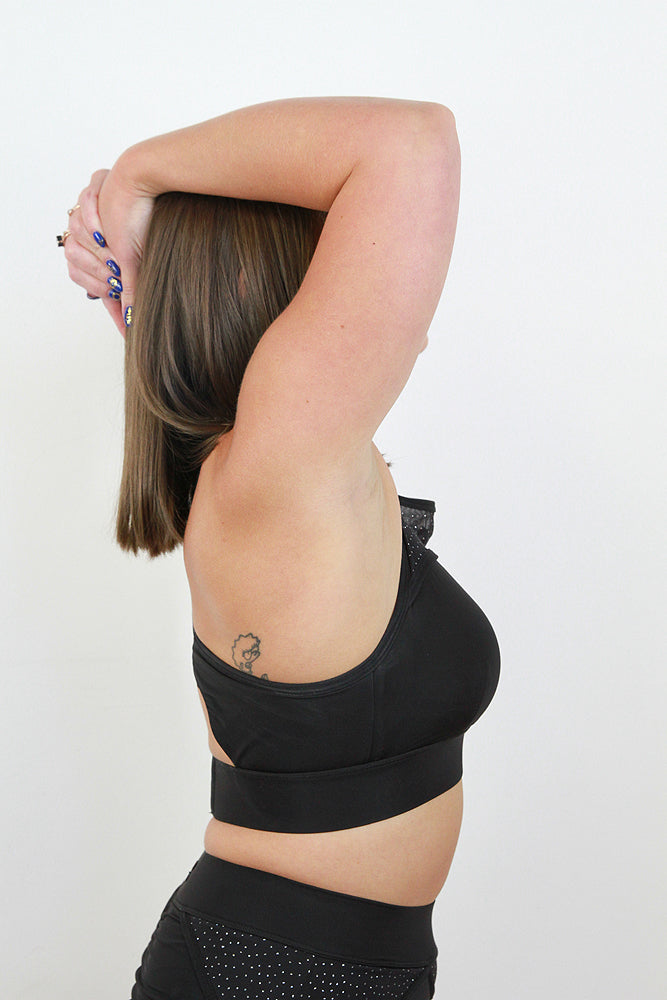 Rarr Designs pole sports bra | supportive pole sports bra | big boob pole wear Australia | pole dance sports bra Australia