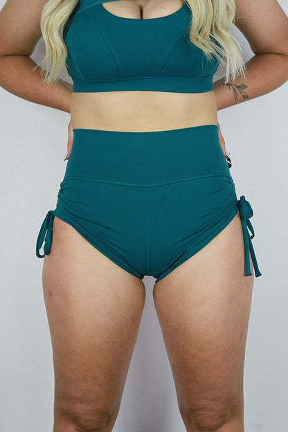 Maddox Emerald Tie up Gym Short