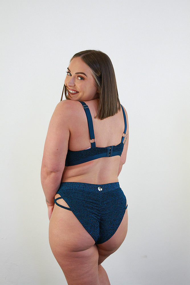 Glitteratti Booty Short Teal