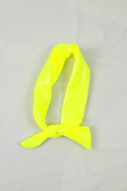 Neon Yellow Headband Sparkle – Rarr Designs