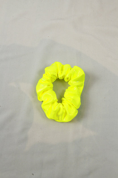 Neon Yellow Scrunchie Sparkle – Rarr Designs