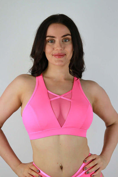 Rarr Designs pole sports bra | supportive pole sports bra | big boob pole wear Australia | pole dance sports bra Australia
