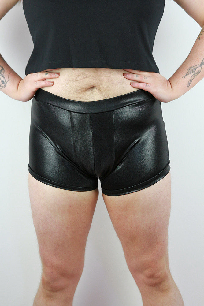 Black Sparkle Trunk Mens Polewear Rarr Designs