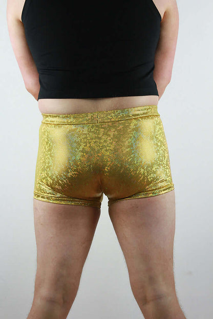 Gold Sparkle Trunk Mens Polewear Rarr Designs