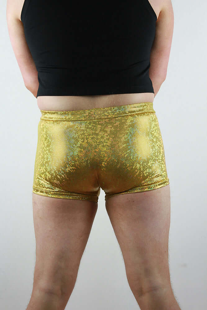 Gold Sparkle Trunk Mens Polewear Rarr Designs