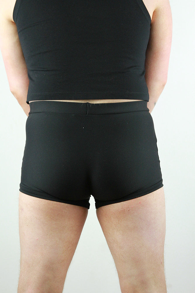 Matte Black Trunk Mens Polewear Rarr Designs
