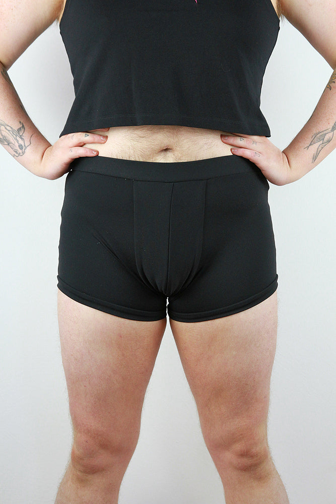 Matte Black Trunk Mens Polewear Rarr Designs
