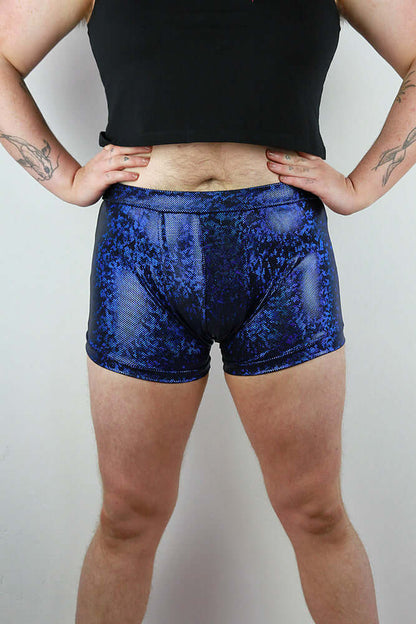 Navy Sparkle Trunk Mens Polewear Rarr Designs
