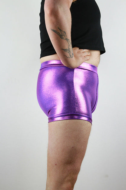 Purple Sparkle Trunk Mens Polewear Rarr Designs