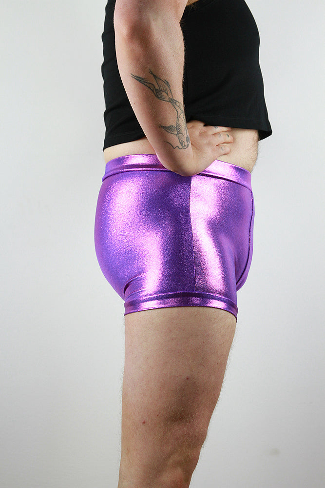 Purple Sparkle Trunk Mens Polewear Rarr Designs