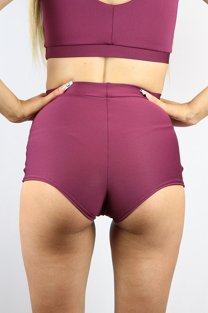 Rarr designs Fig High Waist Cheeky Shorts