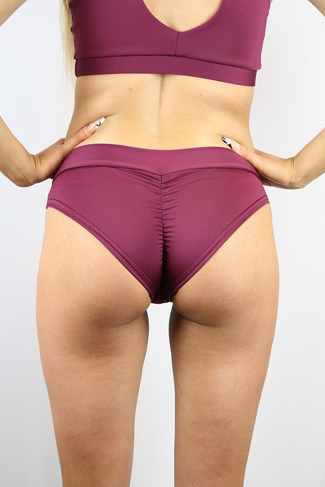 Rarr designs Fig BRAZIL Fit Scrunchie Bum Shorts