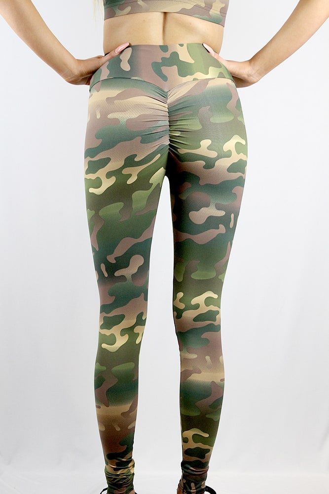 Rarr Designs Camouflage Full Length Leggings Tights