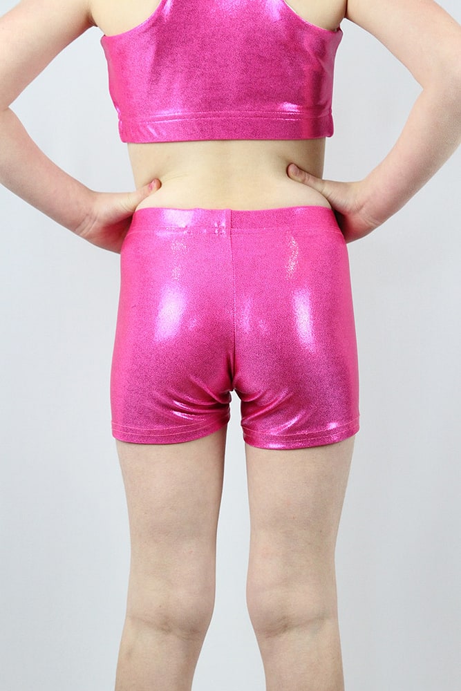 Pink Sparkle Short Youth Girls