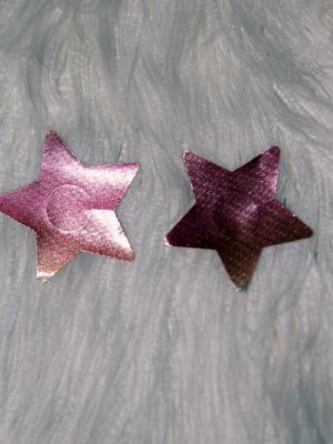 Rarr Designs Star Nipple Pasties Metallic Pink