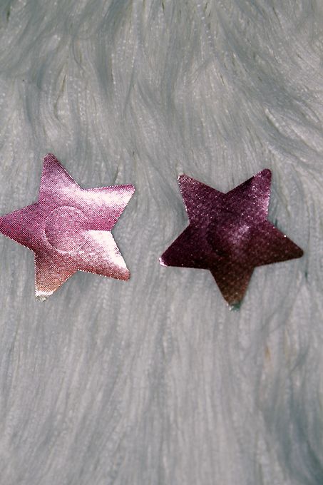 Rarr Designs Star Nipple Pasties Metallic Pink