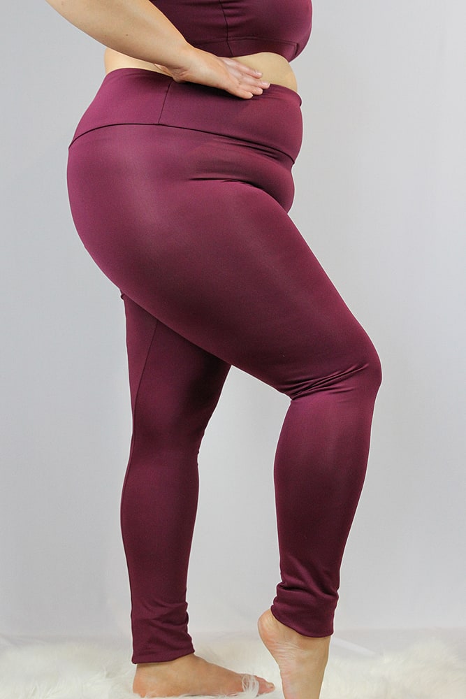 Rarr designs Fig Full Length Leggings/Tights - Plus Size