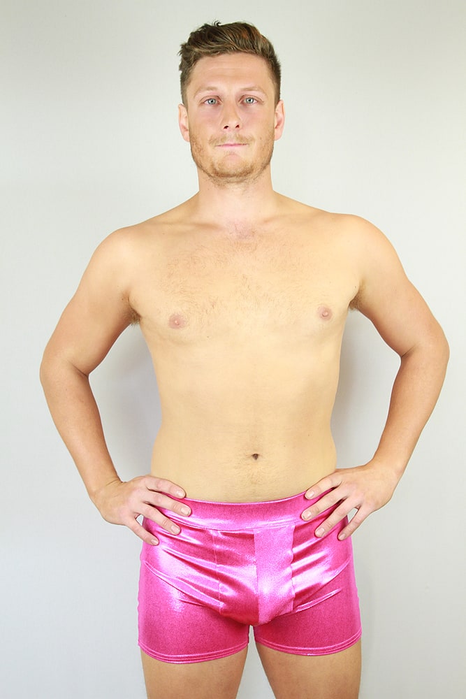 Rarr designs Pink Sparkle Men's Pole Short
