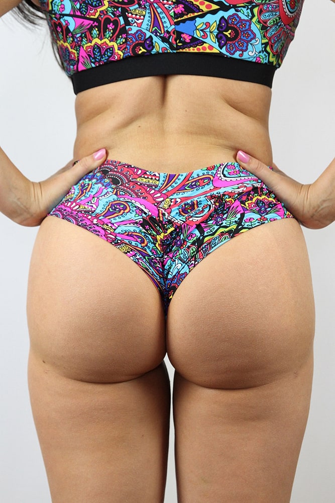 Rarr designs Oasis BRAZIL Fit Scrunchie Bum Shorts