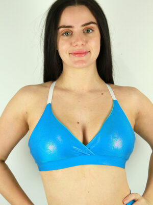 Rarr designs Aqua Sparkle Bikini Bra